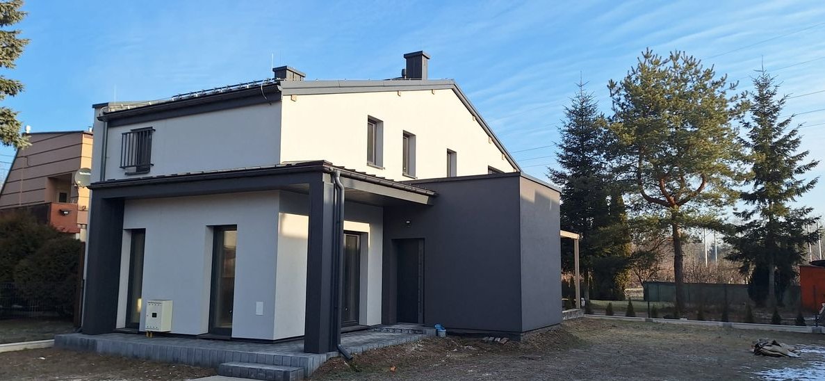 Nowoczesny dom z garażem w Sosnowcu