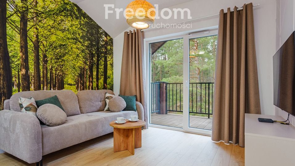 Apartament w sercu lasu na Mazurach