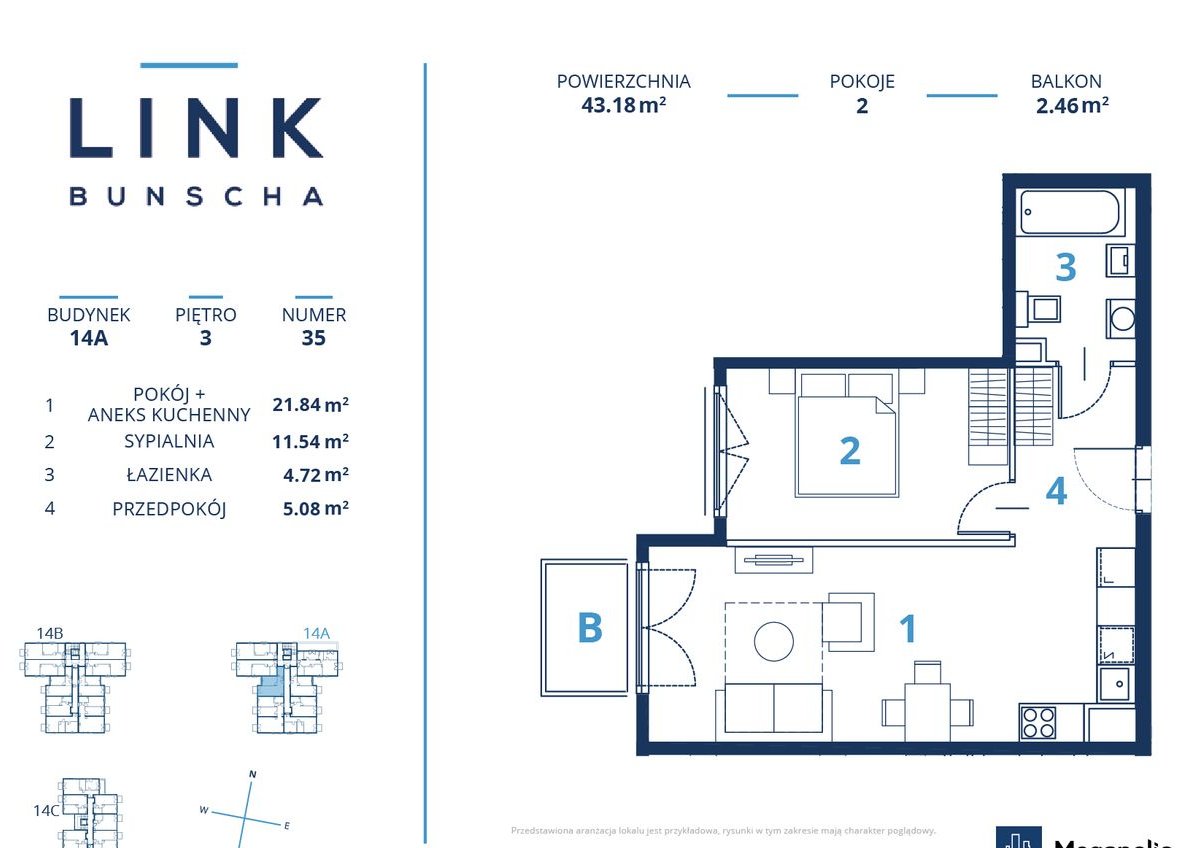 Dwa pokoje w pobliżu Kampus UJ | Ruczaj | Zakrzówek