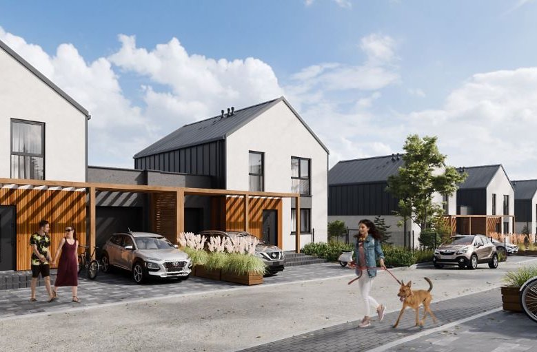 TWÓJ NOWY DOM WŚRÓD ZIELENI - 130m2, garaż, ogród, pompa ciepła,