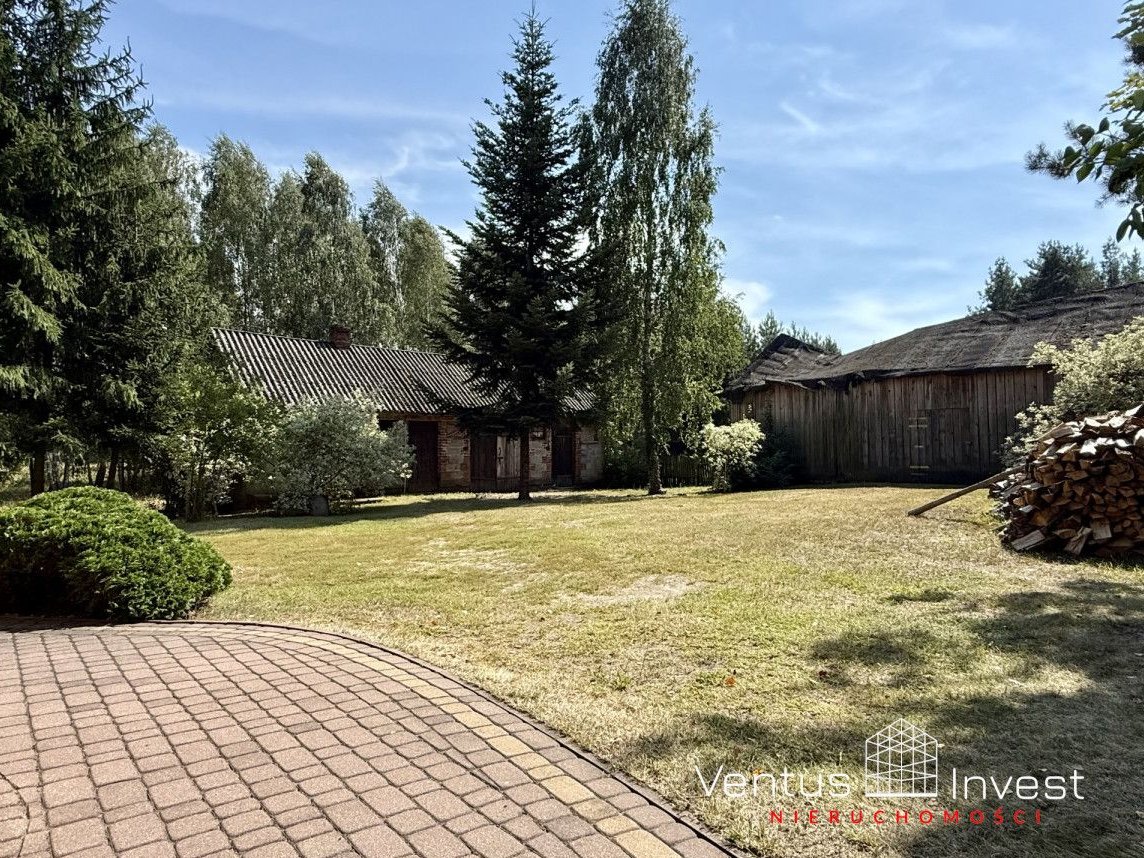 Siedlisko z działką budowlaną – 10 min od Mińska