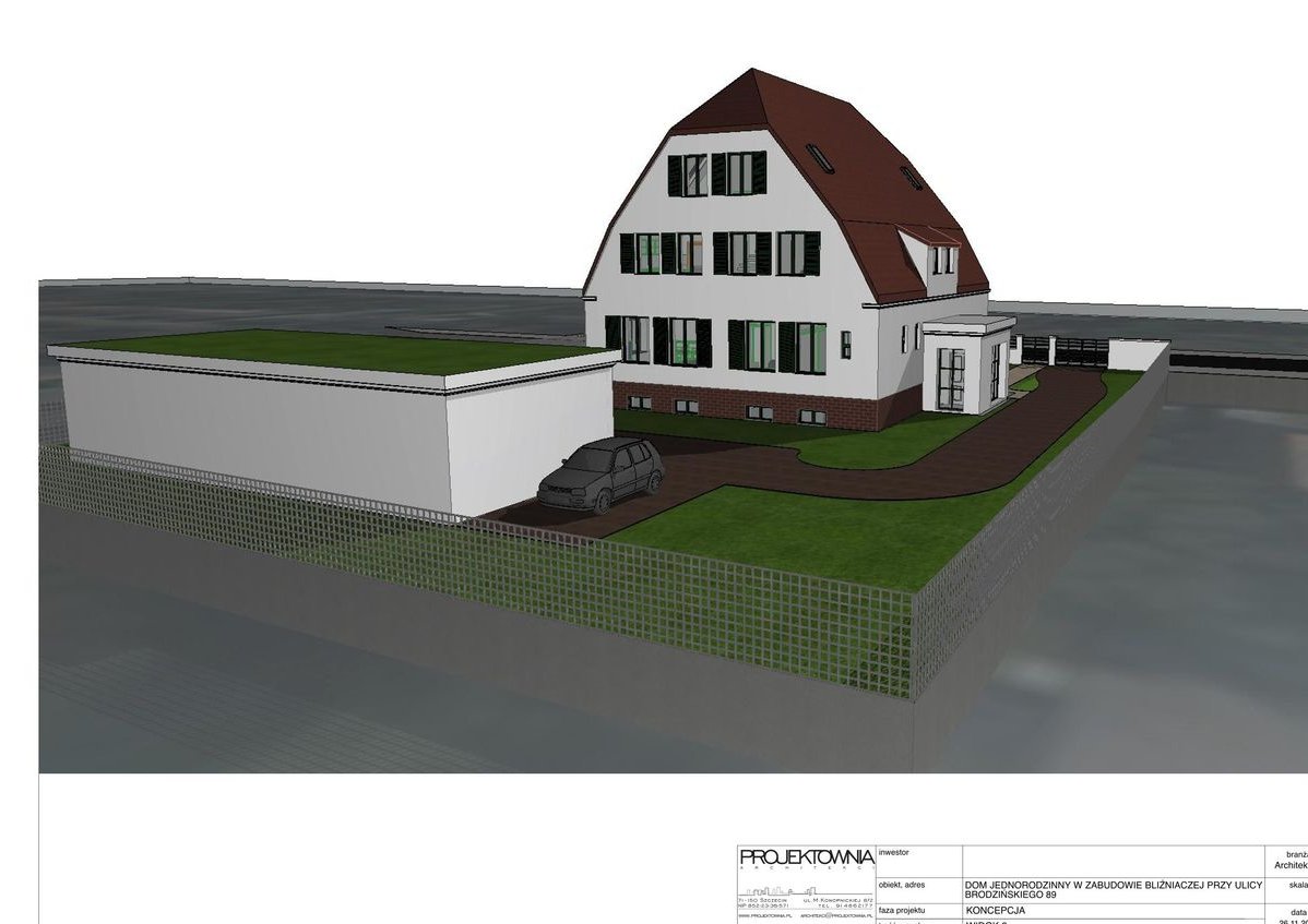 Duży dom jednorodzinny POGODNO działka 1230 m2