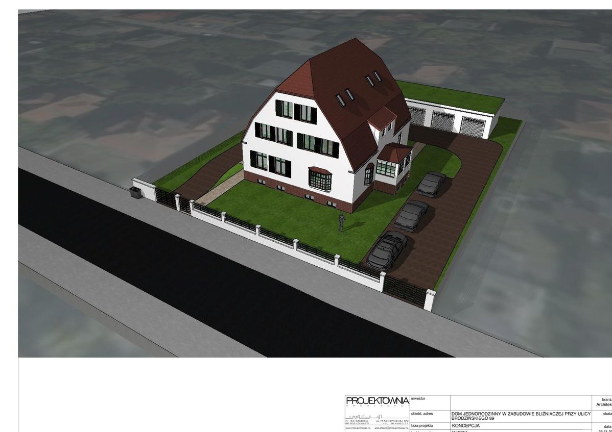 Duży dom jednorodzinny POGODNO działka 1230 m2