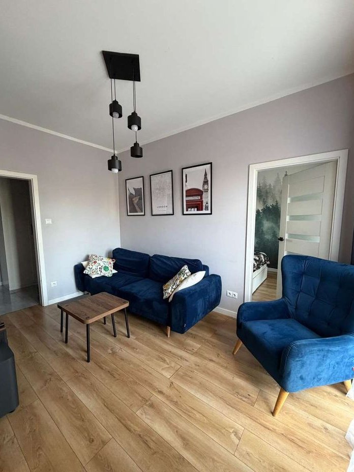 Nowoczesne 2-pokojowe mieszkanie z ogrodem i dużym tarasem