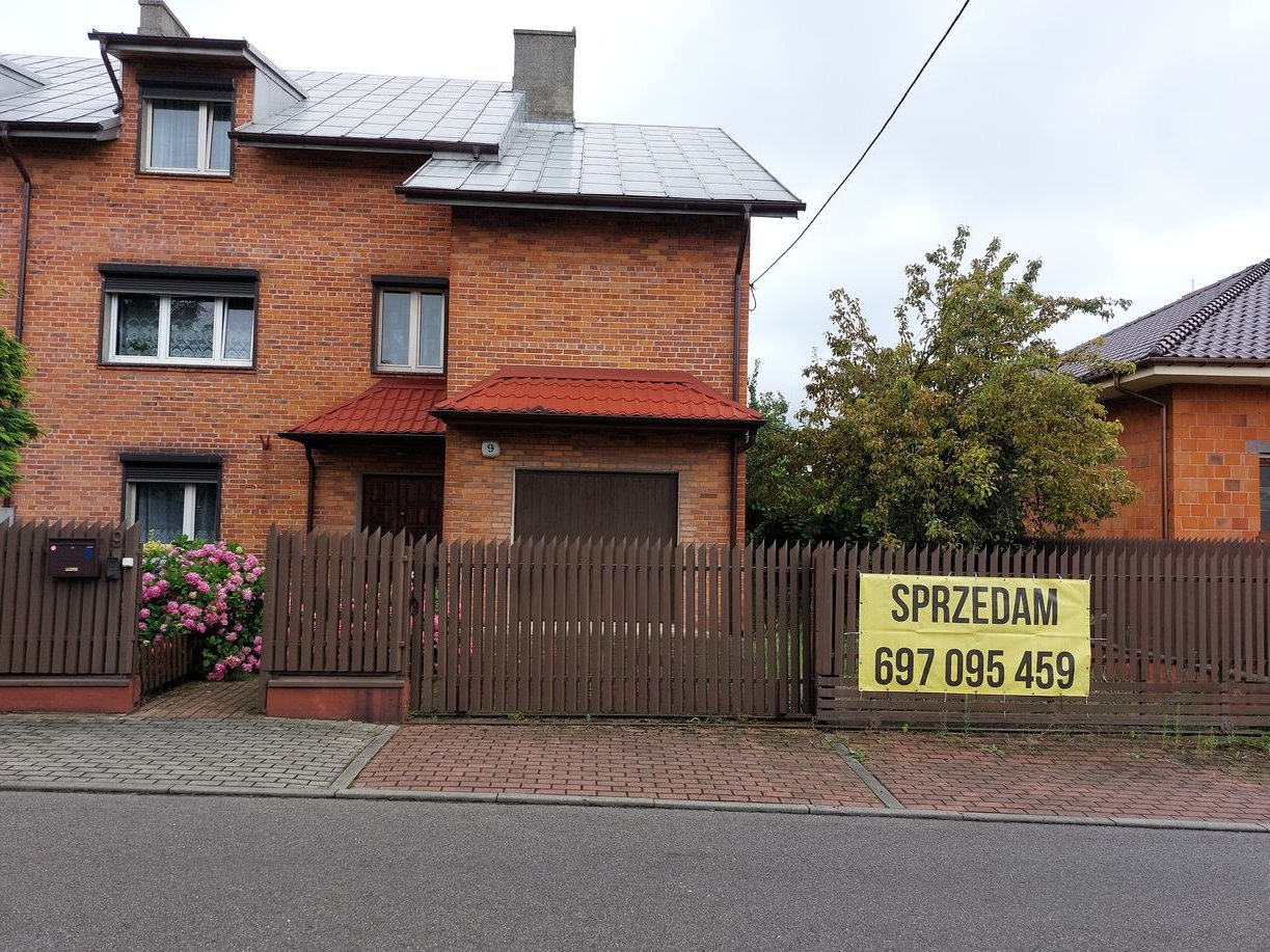 Dom → bliźniak z cegły, 253 m3, ul. Artylerzystów w Kaliszu