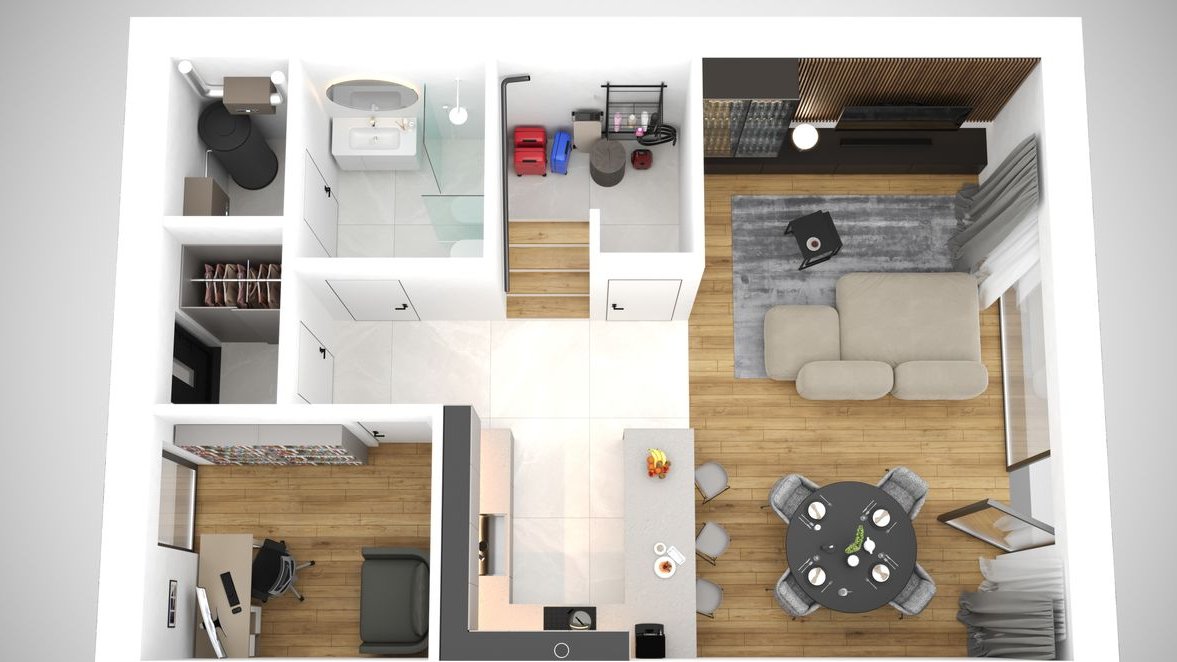 Bliźniak przy granicy Krakowa, świetna lokalizacja, standard premium