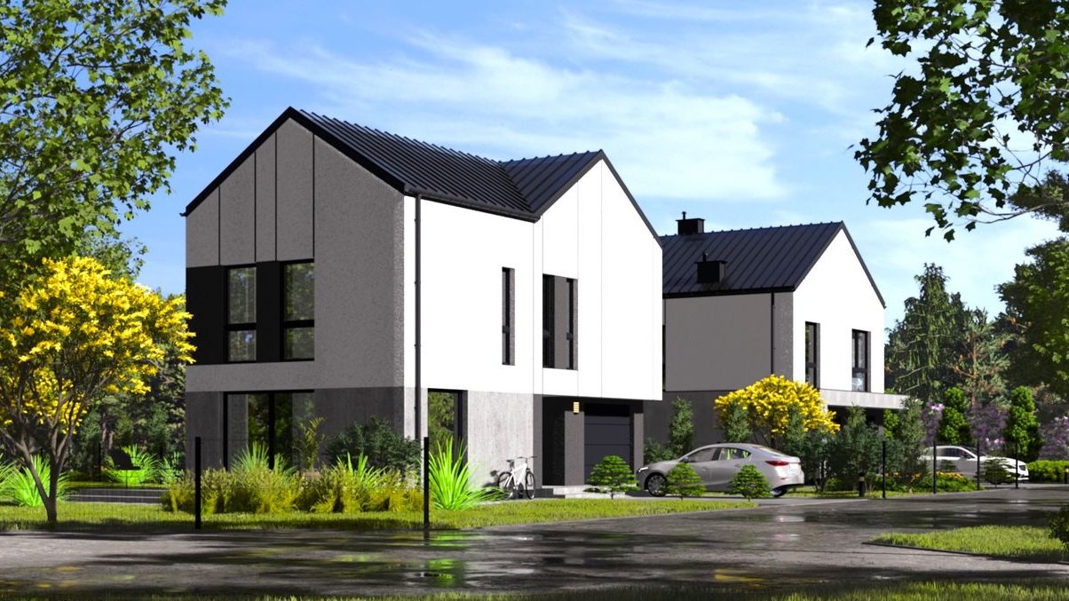 Dom wolnostojący z garażem 157m2, 5 pokoi, działka 800m2