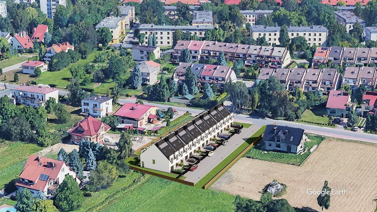 Dostępne już tylko 3!-Nowe Domy Szeregowe w Centrum-"Osiedle Jasne" !