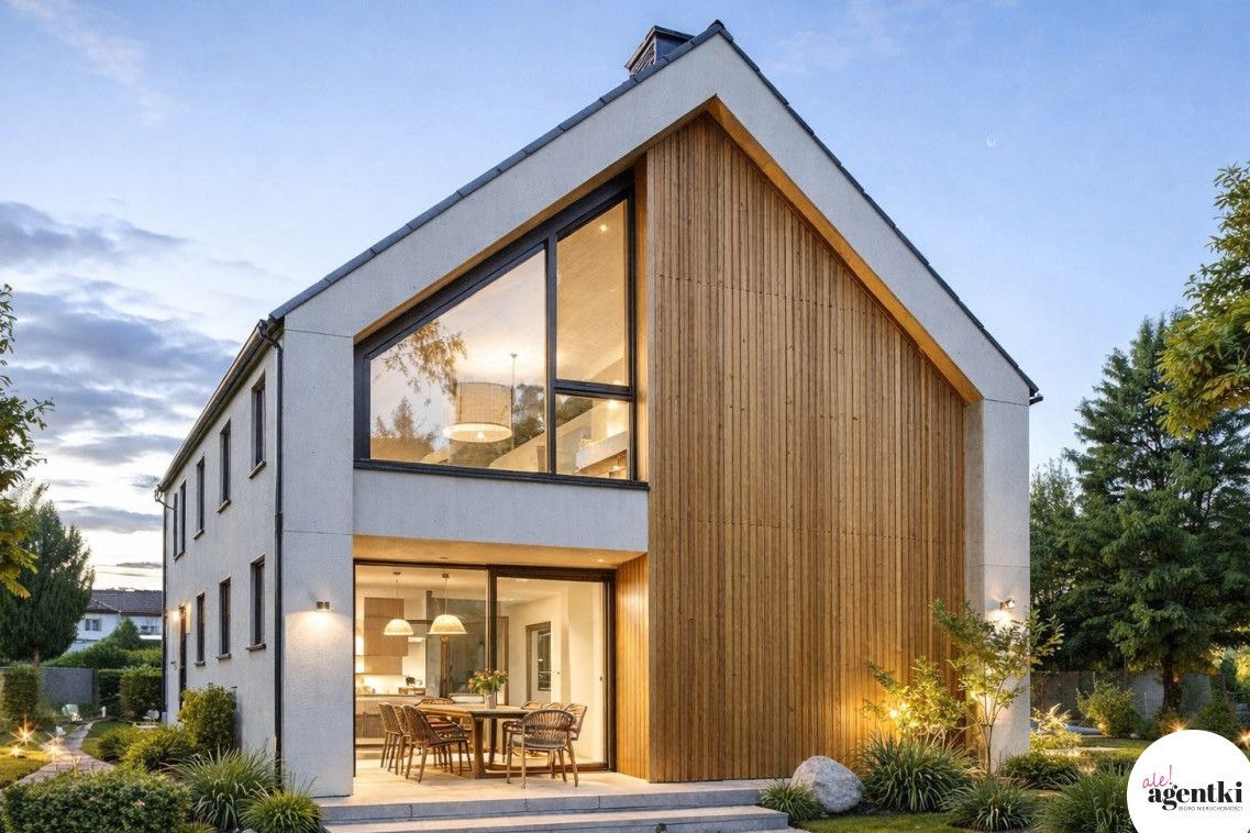 Wolnostojący dom w zielonej części Gdańska