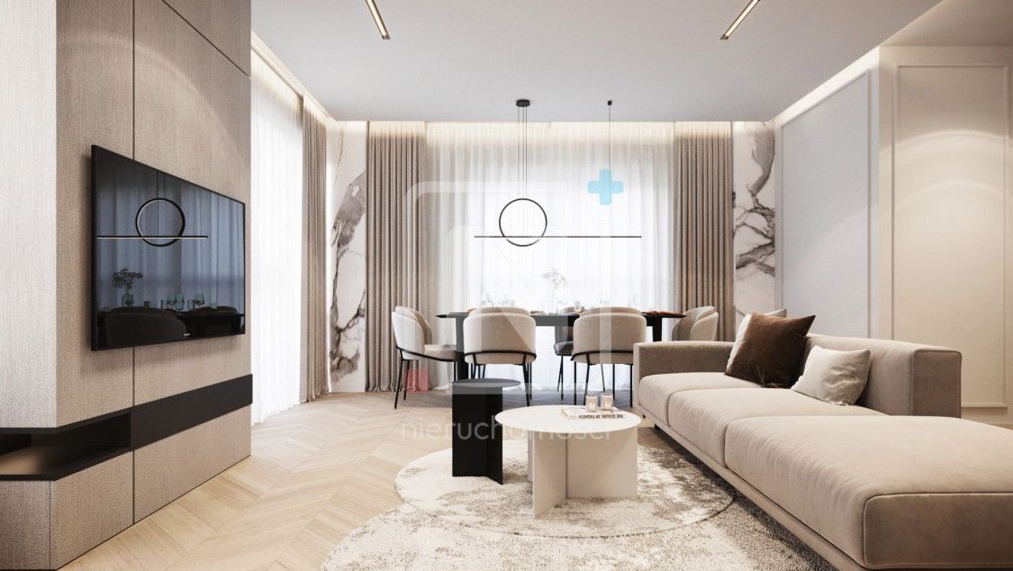 Apartament 5 pokojowy taras 24m2 Park