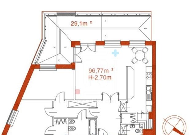 Apartament 4pokoje Taras 30m2 Park Kellera