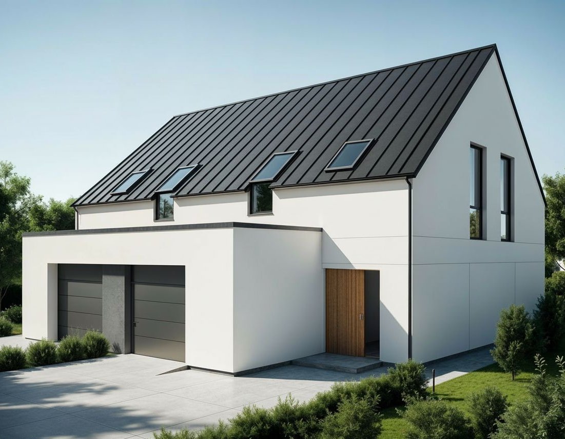 Dom w zabudowie bliźniaczej - Mączniki ul. Diamentowa