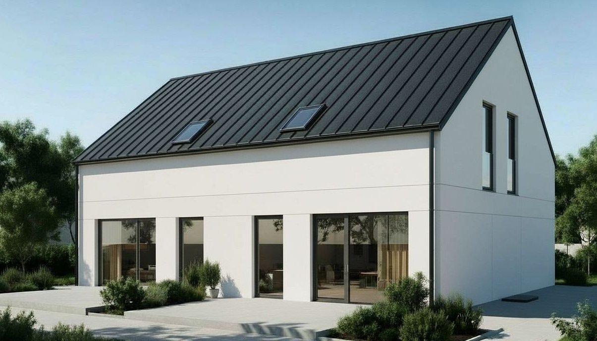 Dom w zabudowie bliźniaczej - Mączniki ul. Diamentowa