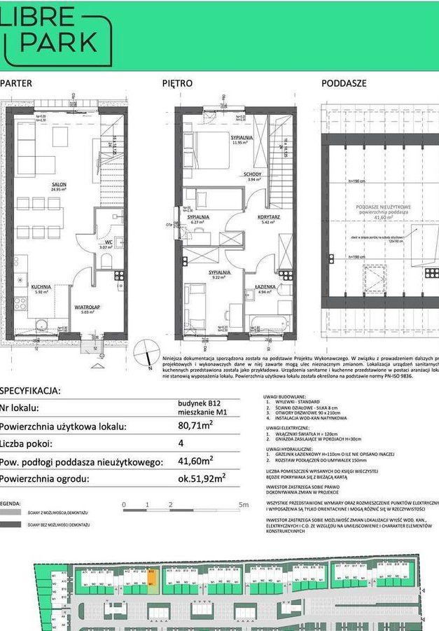 Nowy Szeregowiec w kameralnym osiedlu Libre Park w Dębogórzu