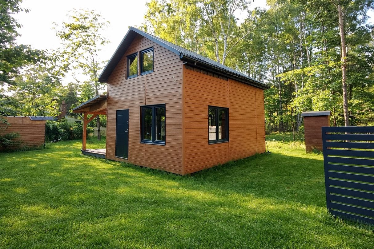 Domek letniskowy całoroczny Łukcze Rogóźno