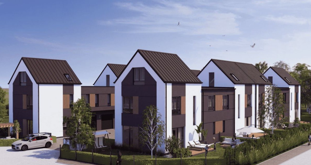 Nowoczesny dom do zamieszaniania już latem