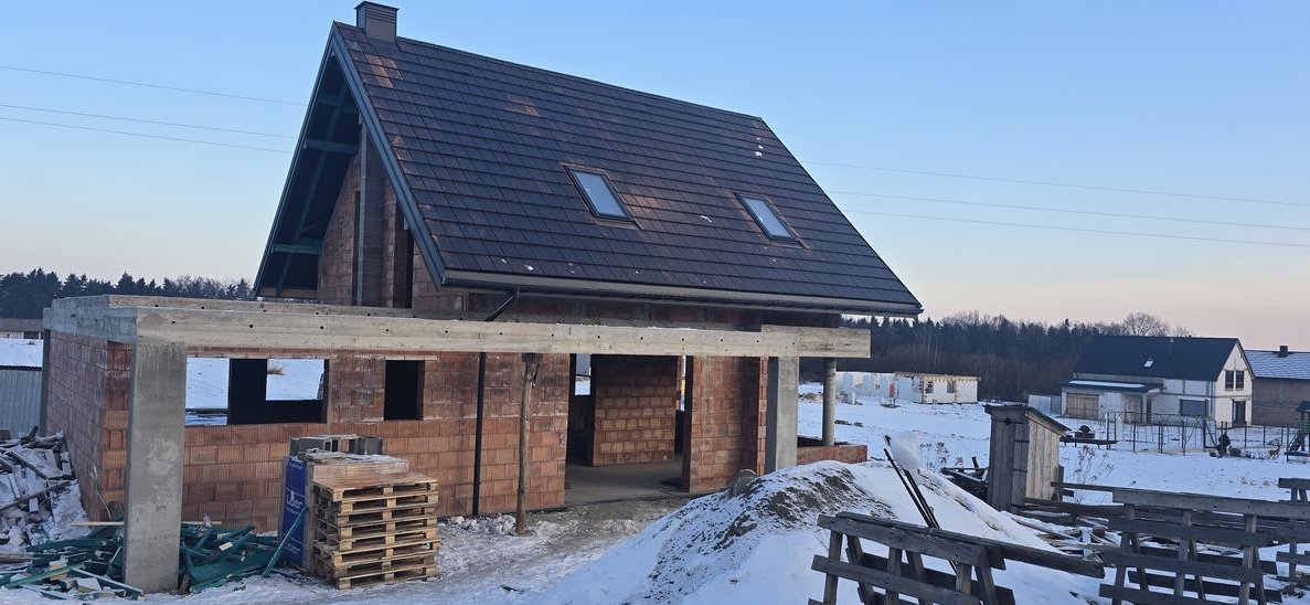 Dom 130 m na działce 7,5ar przy Puszczy Niepolomickiej