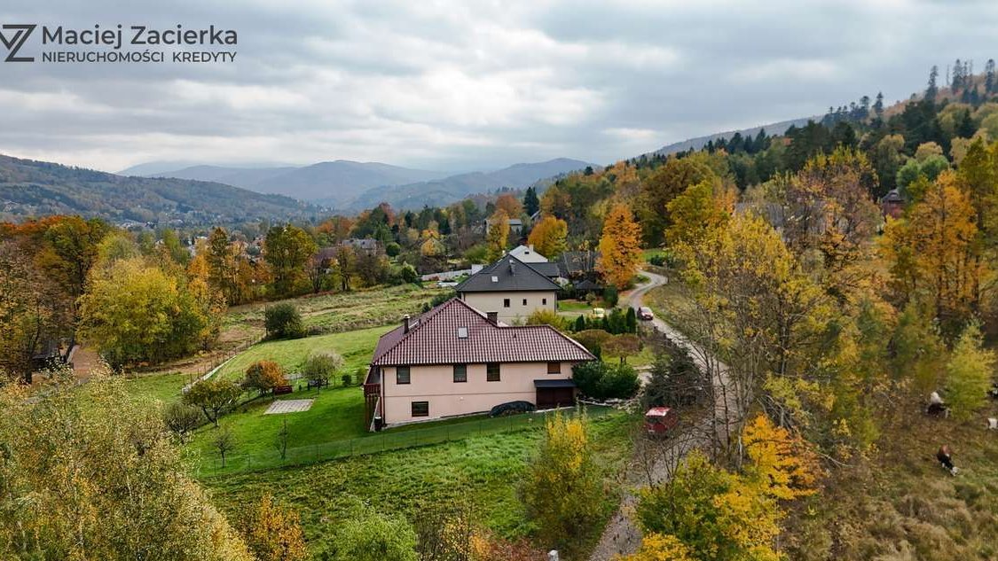 Beskidy, Brenna | dom dwurodzinny z panoramą gór