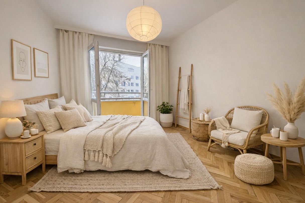 Mieszkanie 48m2 Kielce ul. Bema 1piętro, 2 balkony