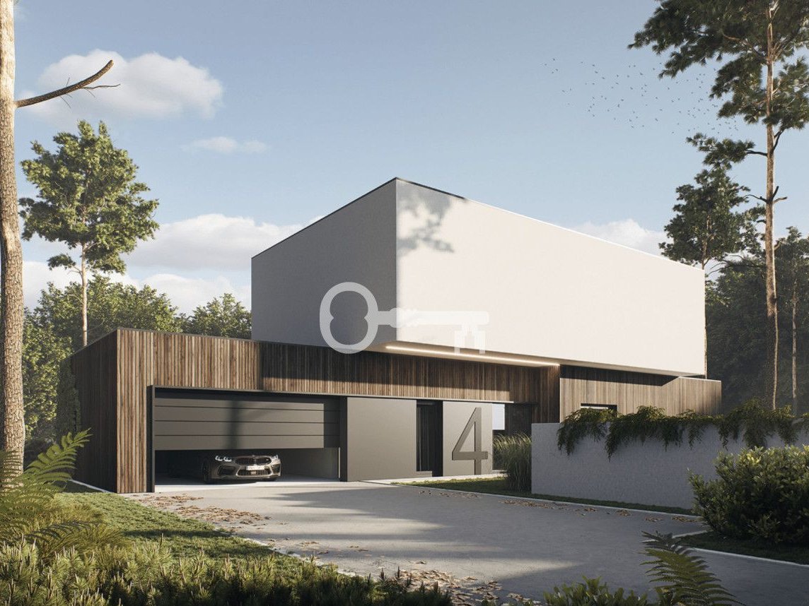 Awangardowa inwestycja|Płaski dach |Duża działka