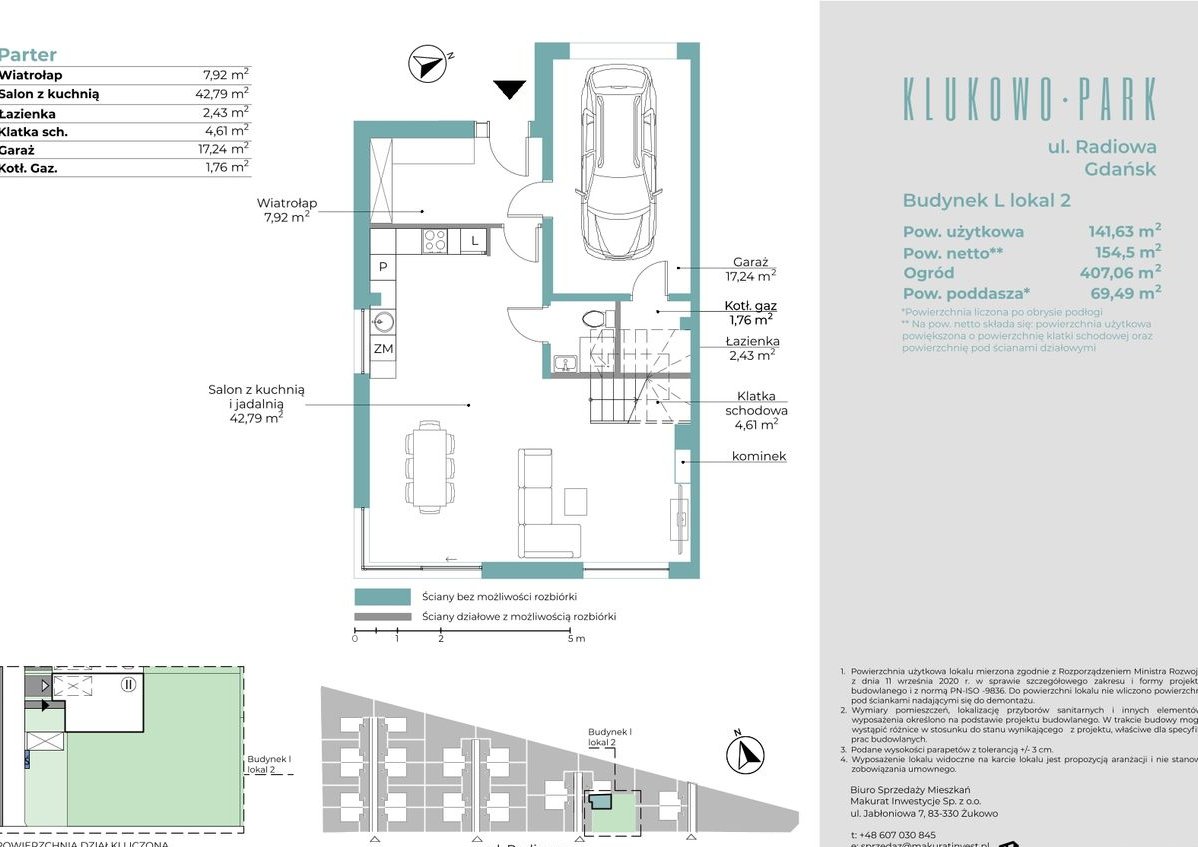 Klukowo Park I Dom 5-pok. w Gdańsku I L2 I Odbiór 2026r.