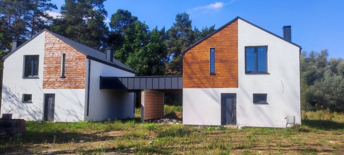 Bliźniak 4 pok. , 106 m2, działka 615 m2