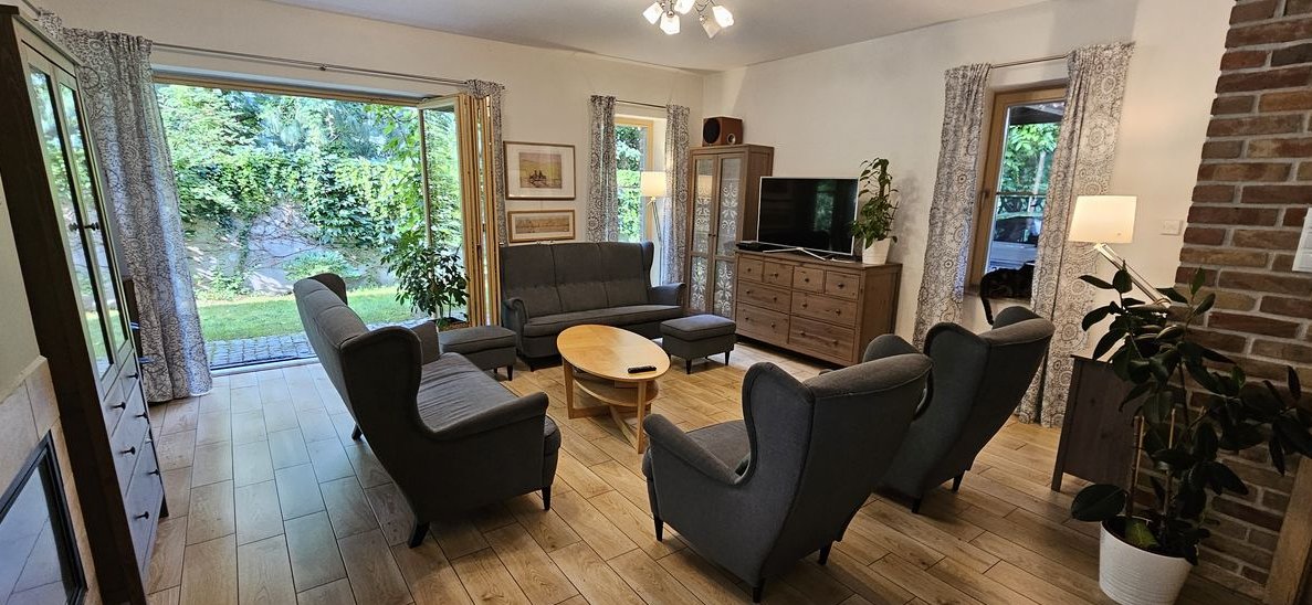 Willa w centrum Krzyków | W pełni wyposażona | Idealna dla rodziny