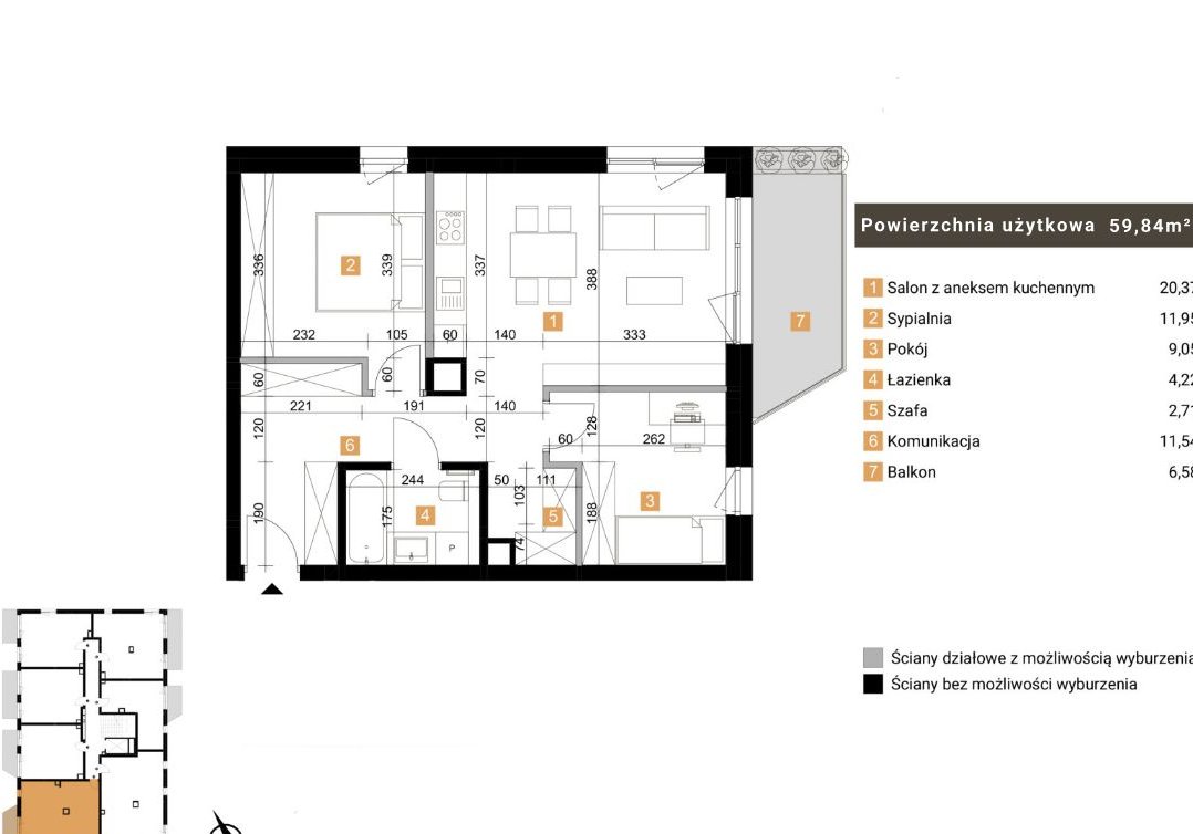 Narożne Mieszkanie|Południowy-zachód|Duży Balkon|Bezpośrednio