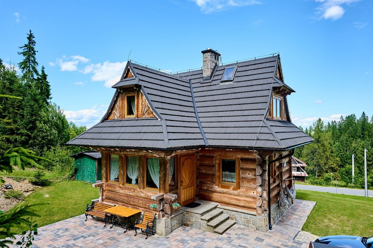 Piękny Drewniany Dom z WZ na rozbudowę