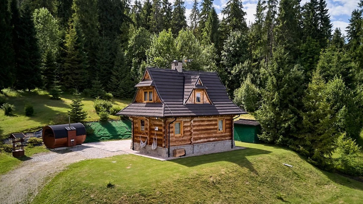 Piękny Drewniany Dom z WZ na rozbudowę