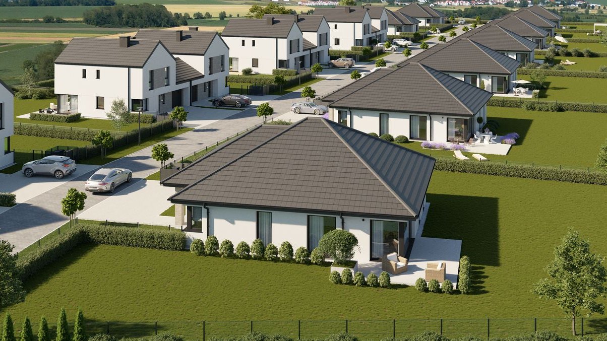 Piękne wille w super lokalizacji 1km od Bielan Wrocławskich