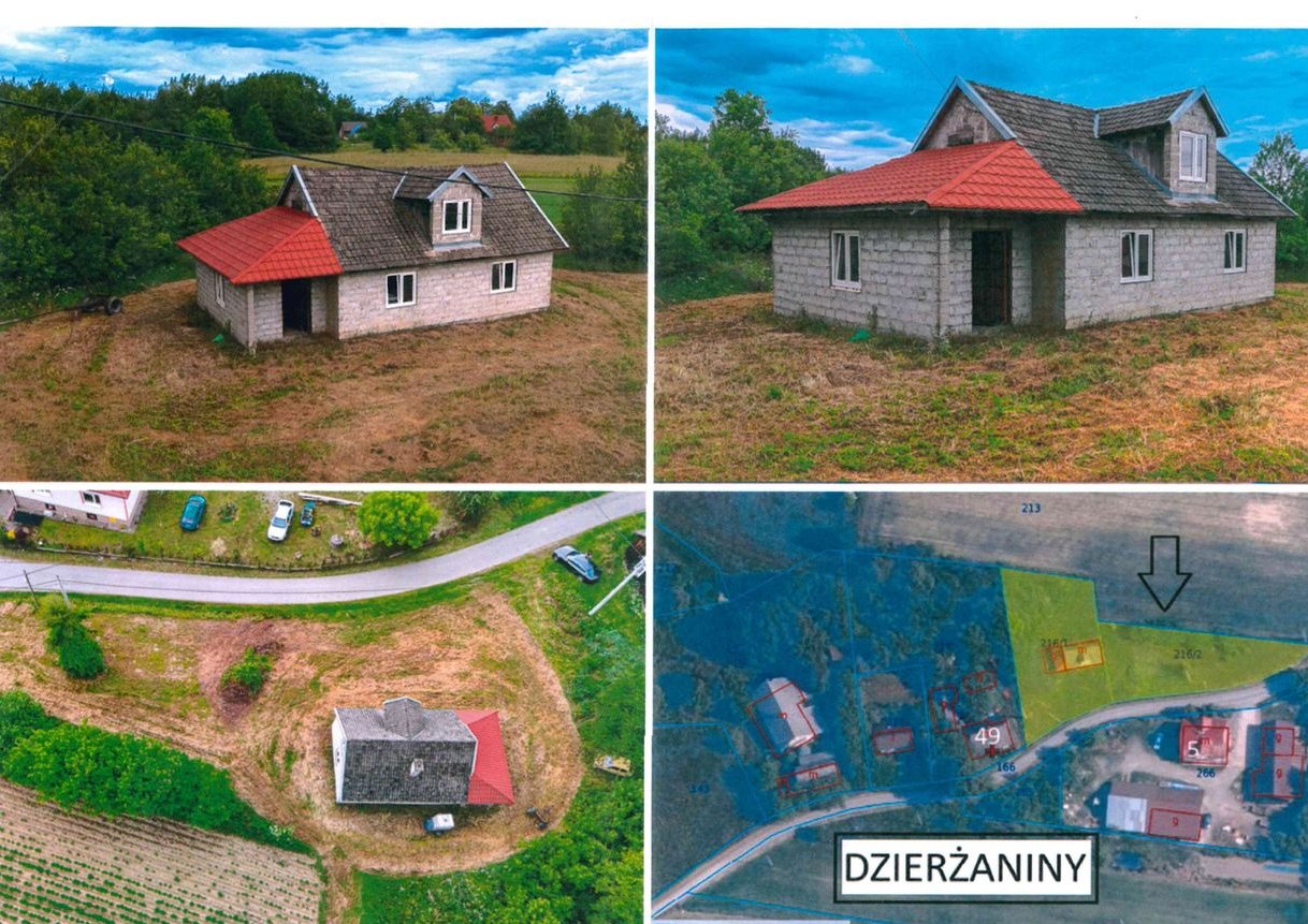 Dom na sprzedaż - 17 arów, blisko Jeziora Rożnowskiego