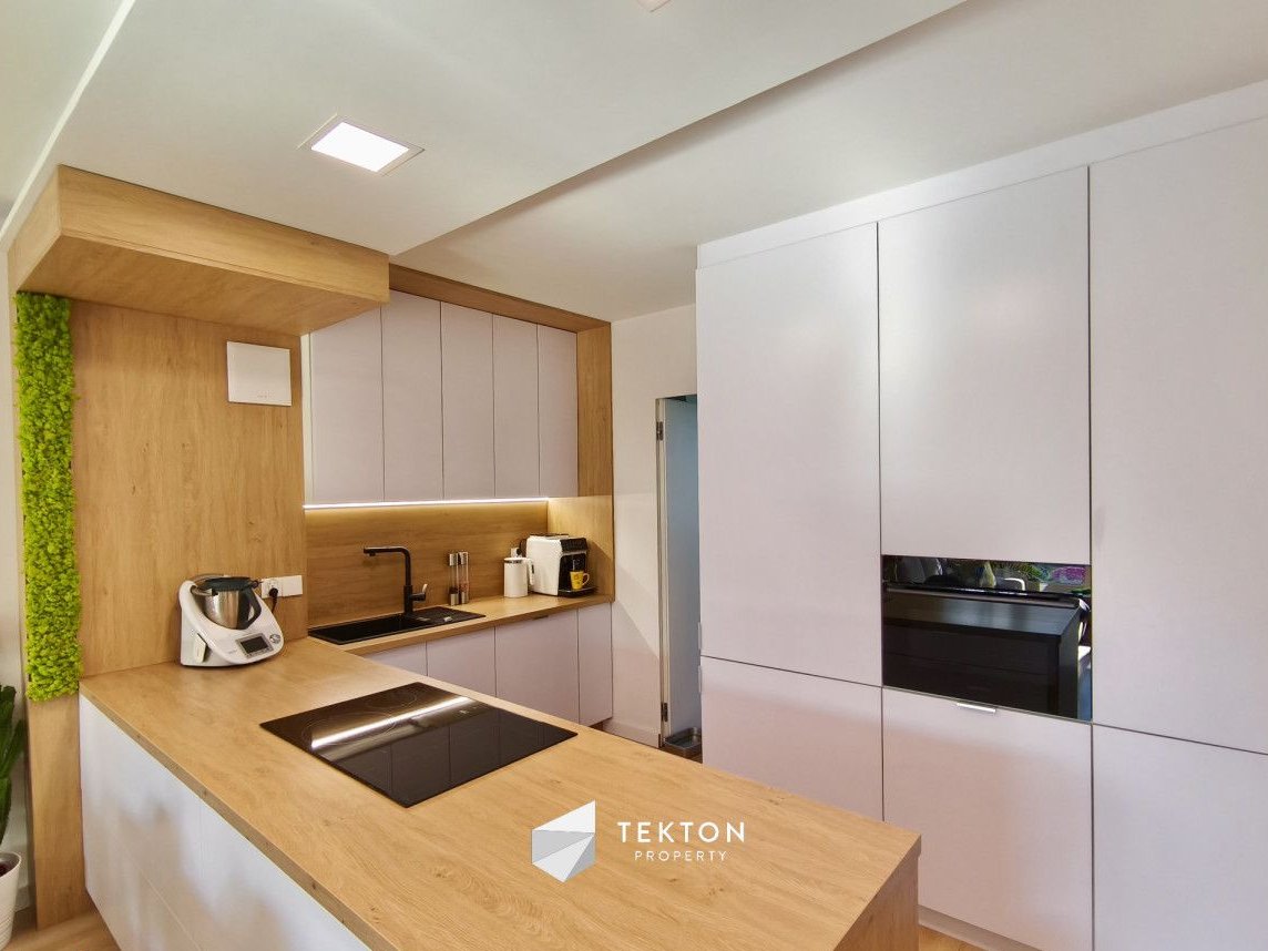 Nowoczesny apartament z dwoma tarasami