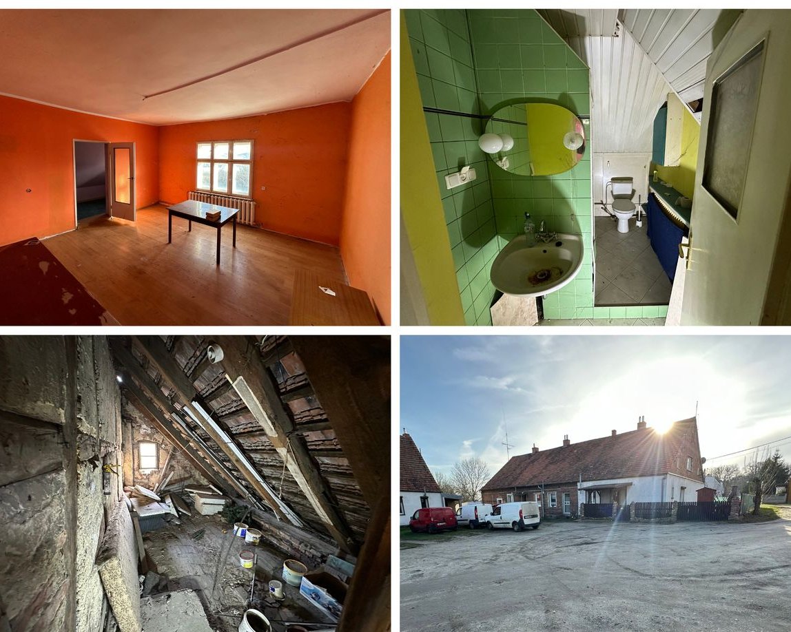 4-pokojowe mieszkanie z potencjałem – 85 m² do generalnego remontu