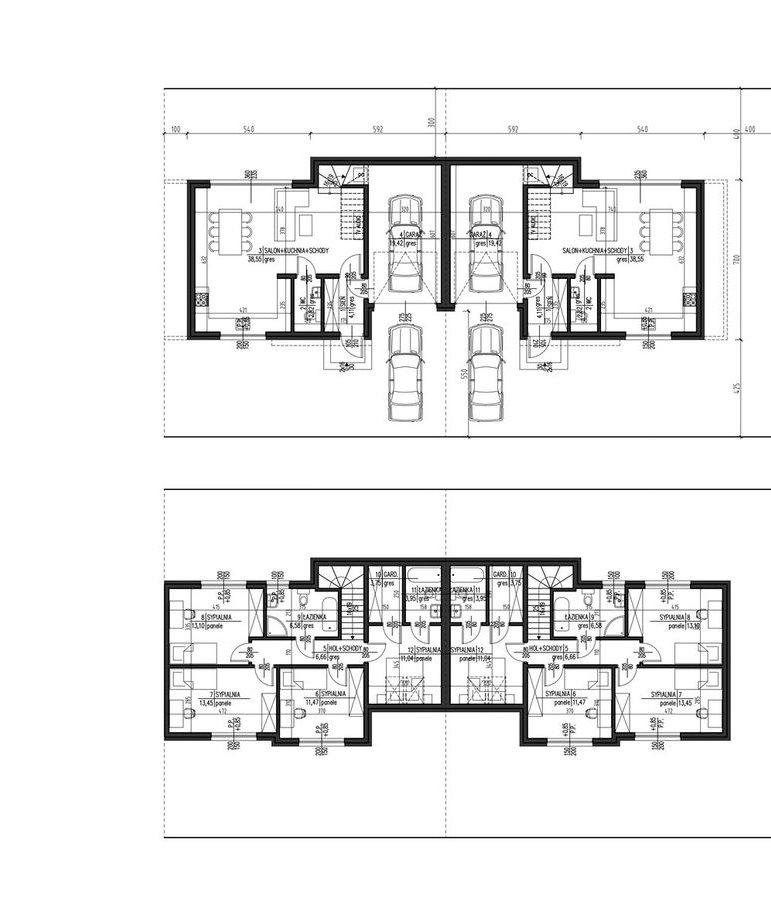 Nowoczesne 4 lokale- 125 m² z ogrodkiem – Nowa Inwestycja