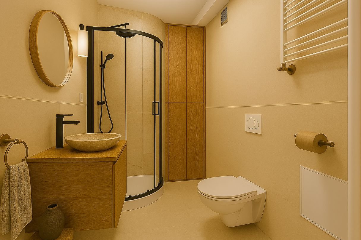 Stare miasto, wyremontowany budynek, 3 niezależne pokoje