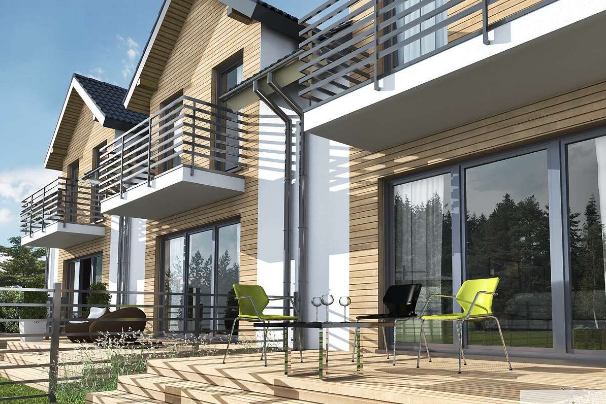 Szereg w Miękini w bezpośrednim sąsiedztwie lasu!