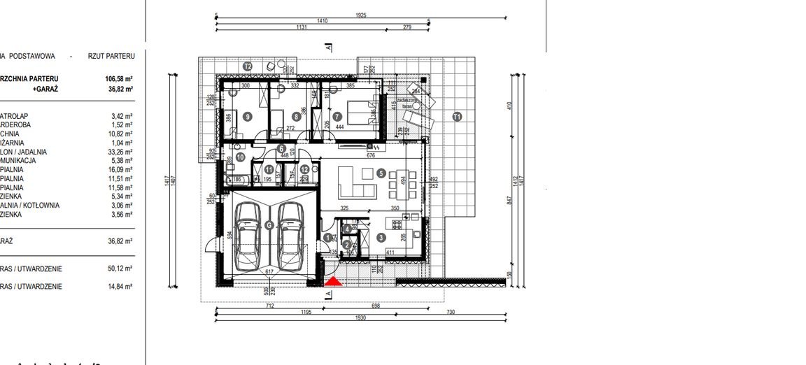 DOMzGARAŻEM Rypin/Zakrocz TYNKI-HYDRAULIKA-ELEKTRYKA TylkoCena3600zlm2