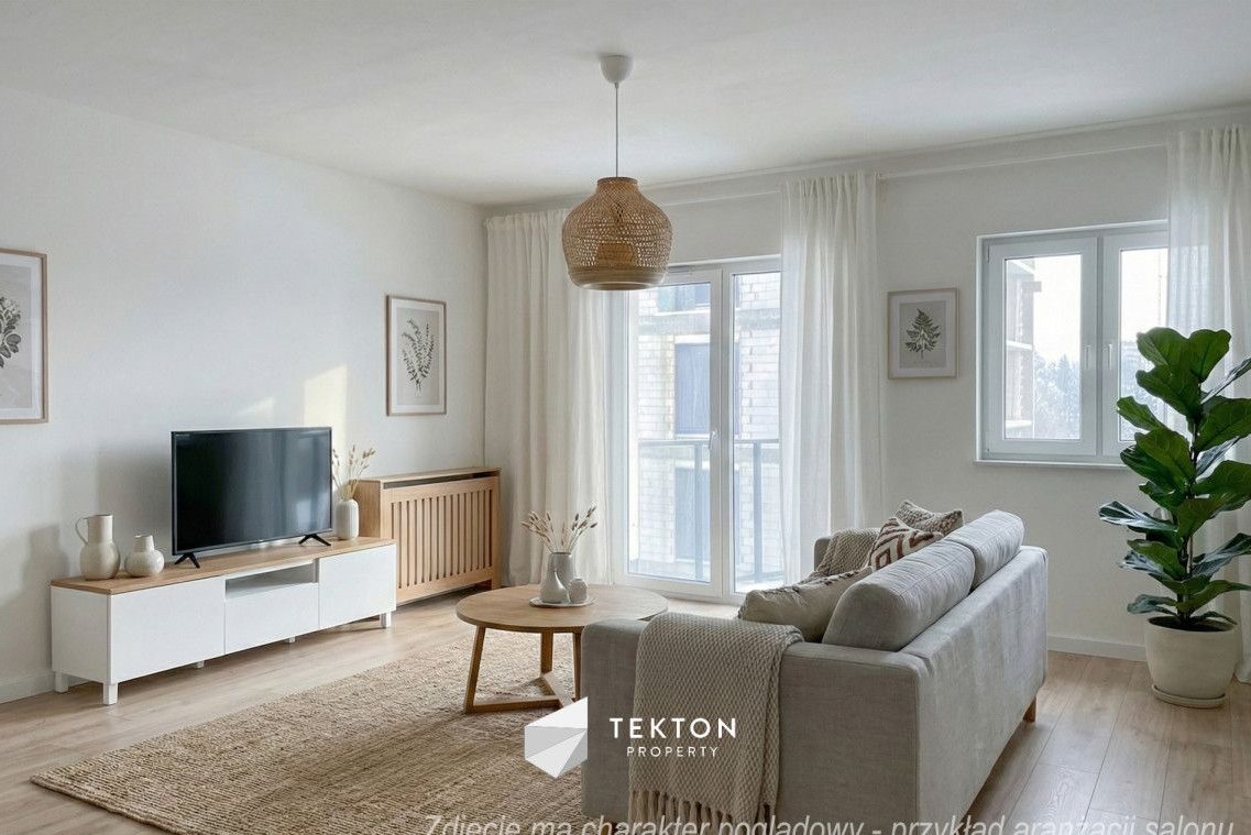 Jasne mieszkanie z balkonem i miejscem postojowym