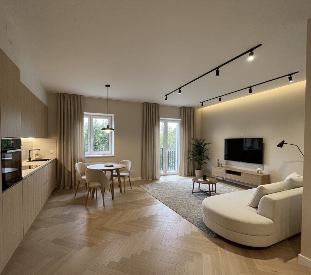 Ostatnie mieszkanie! – 3 pokoje | 51,6 m² | 1 piętro | balkon