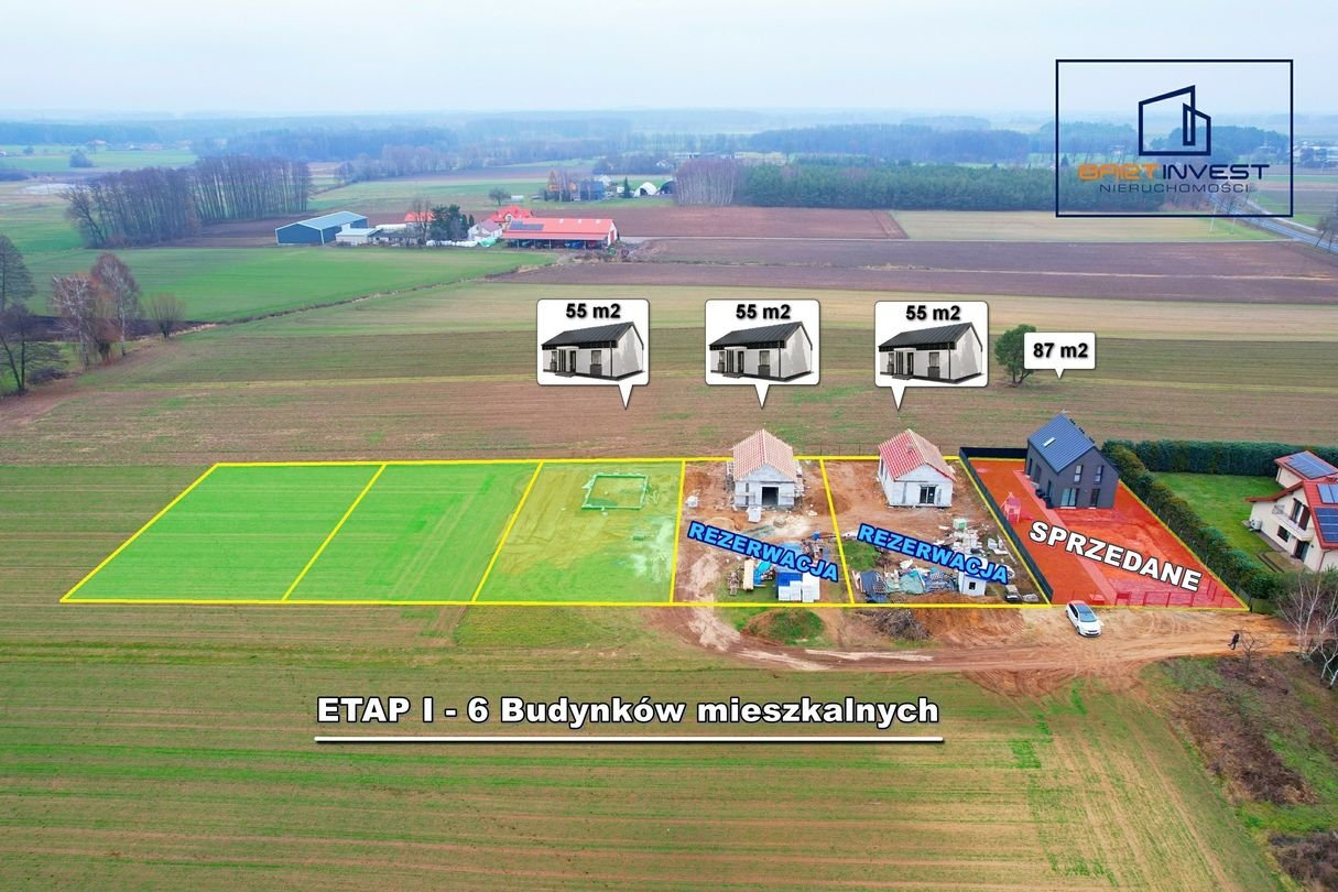 Nowoczesne domy na sprzedaż - ETAP I