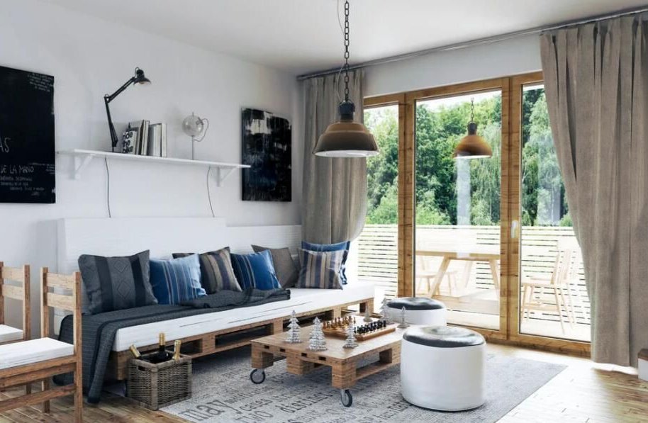 Nowy dom w zabudowie bliźniaczej z garażem i widokiem na Łomżę i Narew