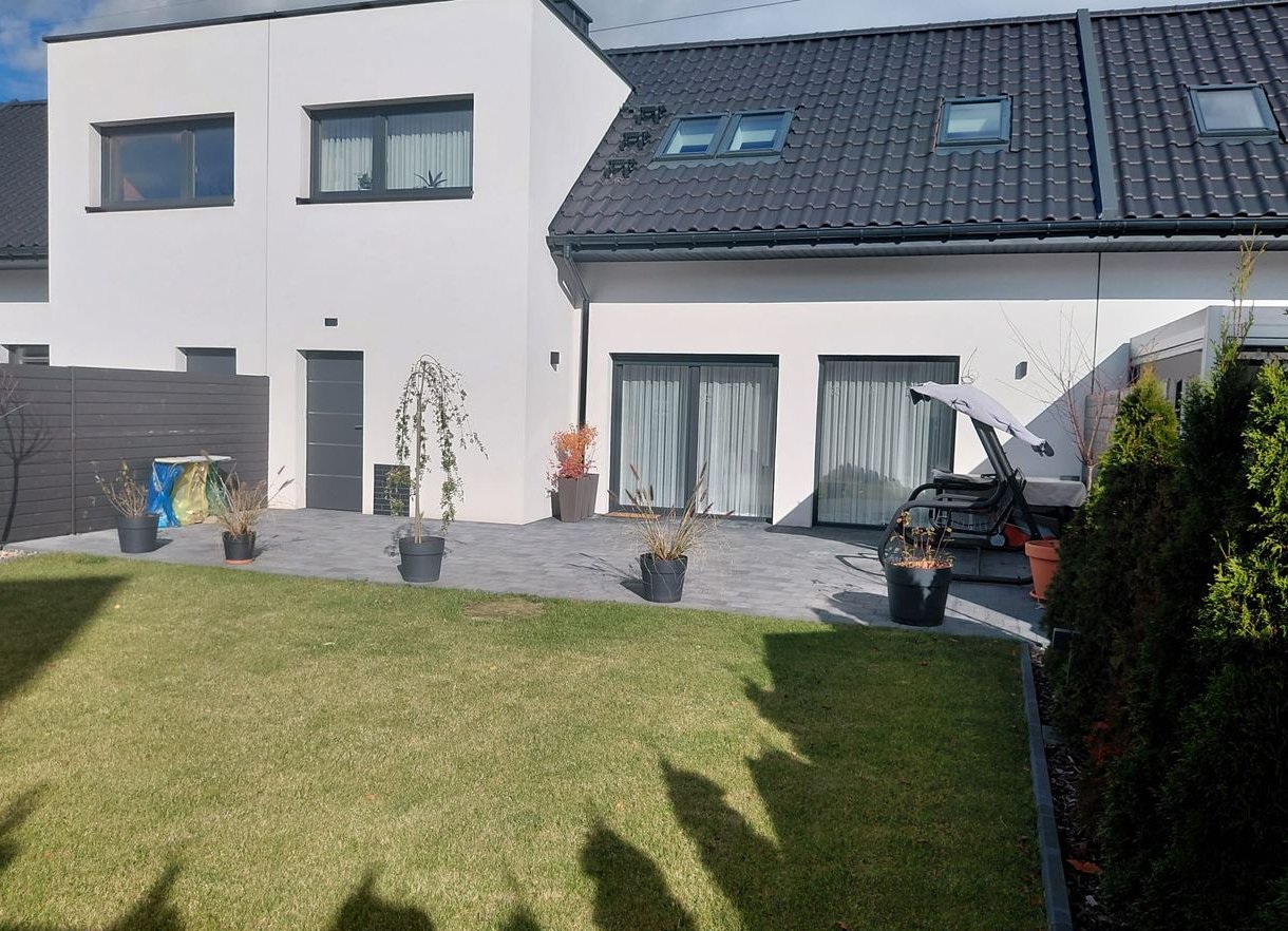 Nowy szeregowiec 113,97 m² • Mysłowice Wesoła • 2 miejsca parkingowe