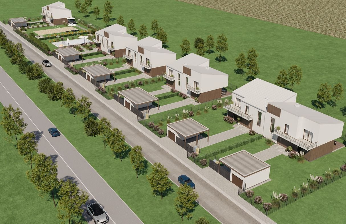 Dom bliźniak Smugi 4 pokoje wysoki standard