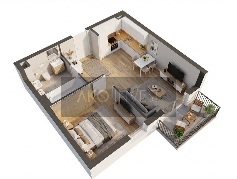 BLISKI TERMIN! 2 pok 40m2 | BALKON | Komunikacja/Sklepy 2 min| BEZ PCC