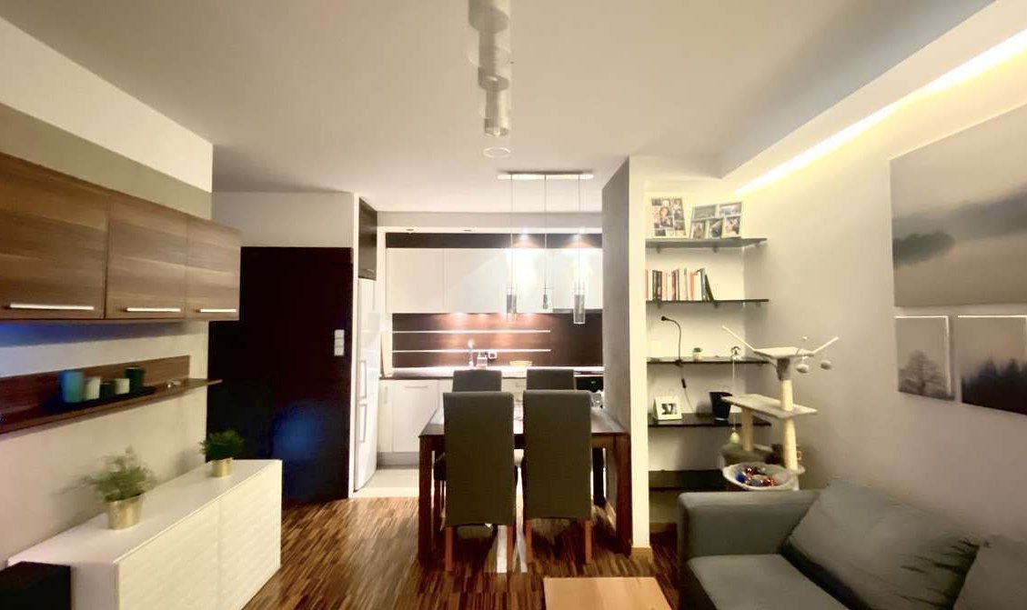 3 pokoje z balkonem, garderobą, pom. gospodarczym w cichej okolicy