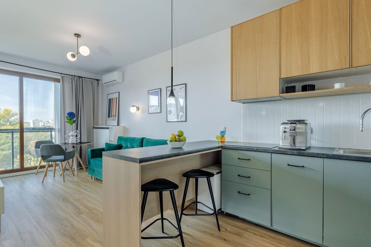 Elegancja i harmonia / 34 m² / panorama miasta / Marina Mokotów II