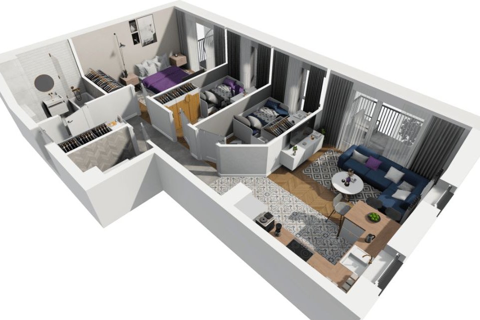 Narożne Mieszkanie|2 strony świata|2 łazienki|OSTATNIA SZTUKA!