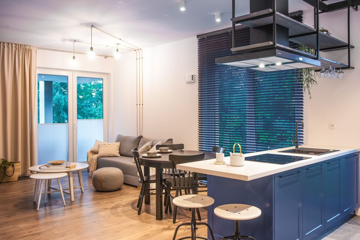 Apartament nad samym jeziorem z prywatną mariną i ogrodem - Rydzewo