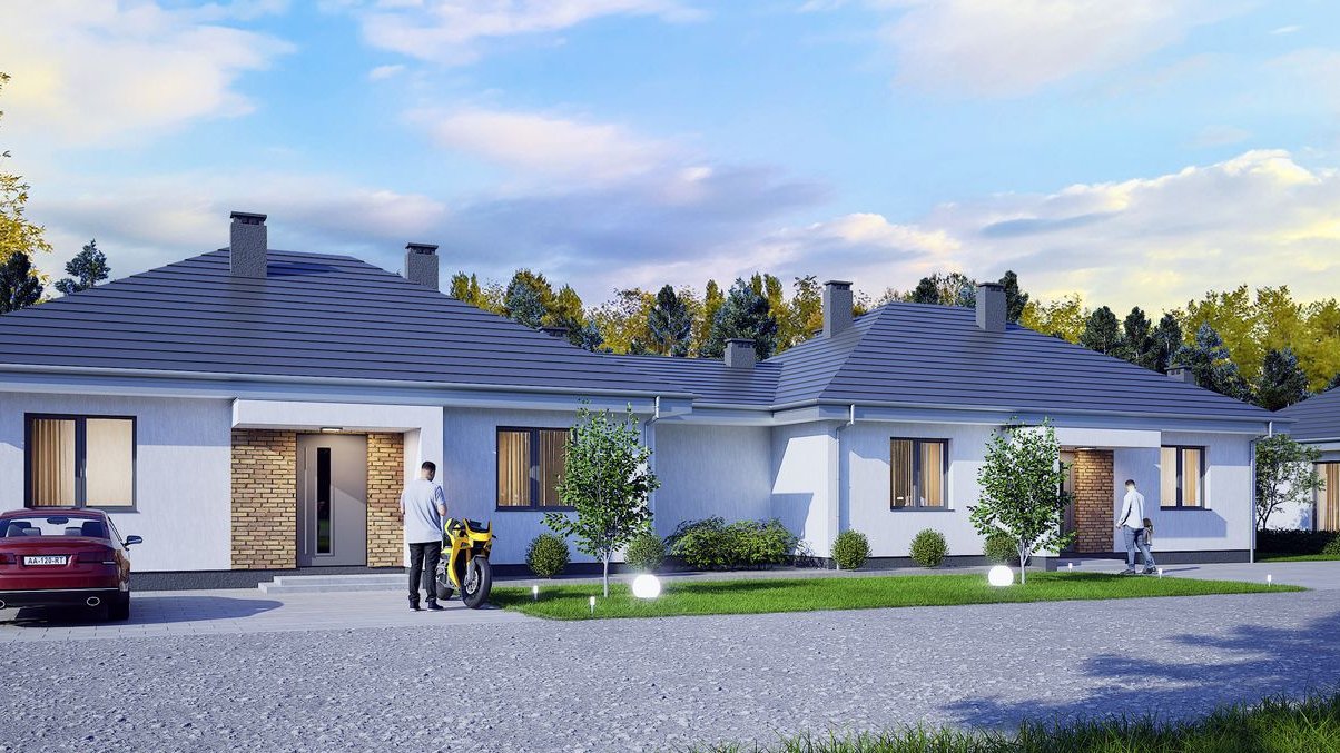 Sprzedam dom jednorodzinny bliźniaka z ogródkiem las woda pod Warszawą